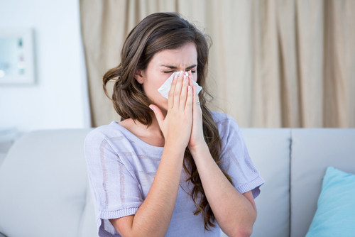 Girl with Allergies Picture