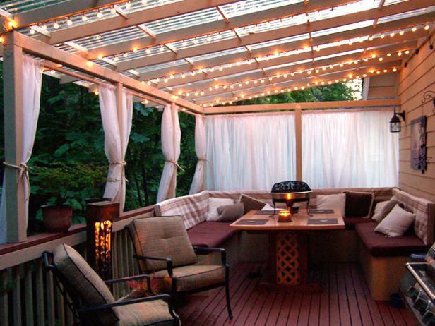 Patio String Lights Taut Picture