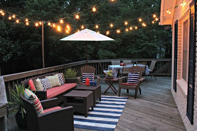 Deck String Lights Picture