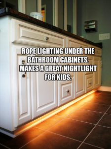 Somewhere in the Night…Bathroom Lighting Ideas