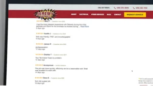 Jeremy Electrical, References GMB Reviews Residential Shawnee KS July 2025