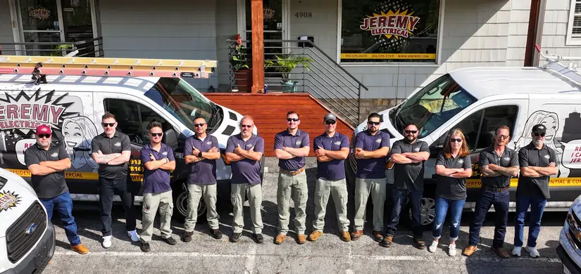 Jeremy Electrical team