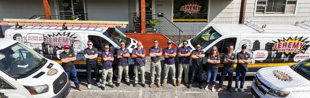 Jeremy Electrical team