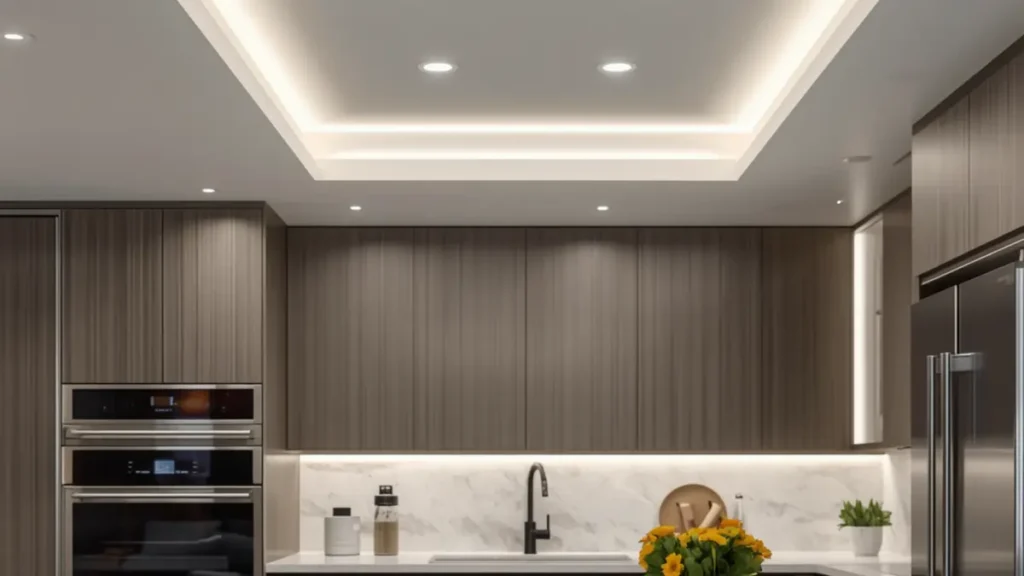 upgraded lighting kitchen Jeremy Electrical Overland Park KS