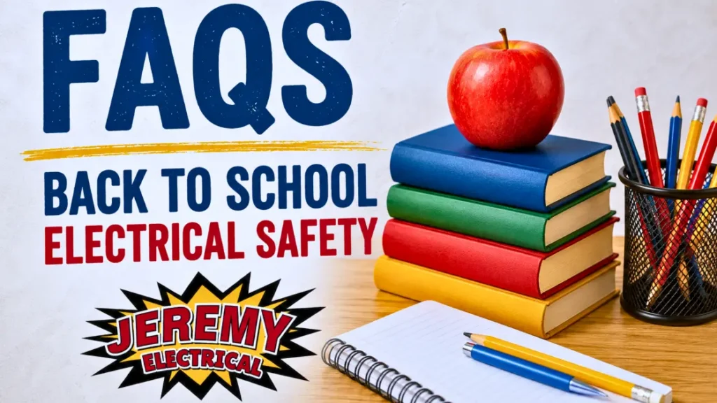 FAQs Back to School Electrical Safety Jeremy Electrical Kansas City