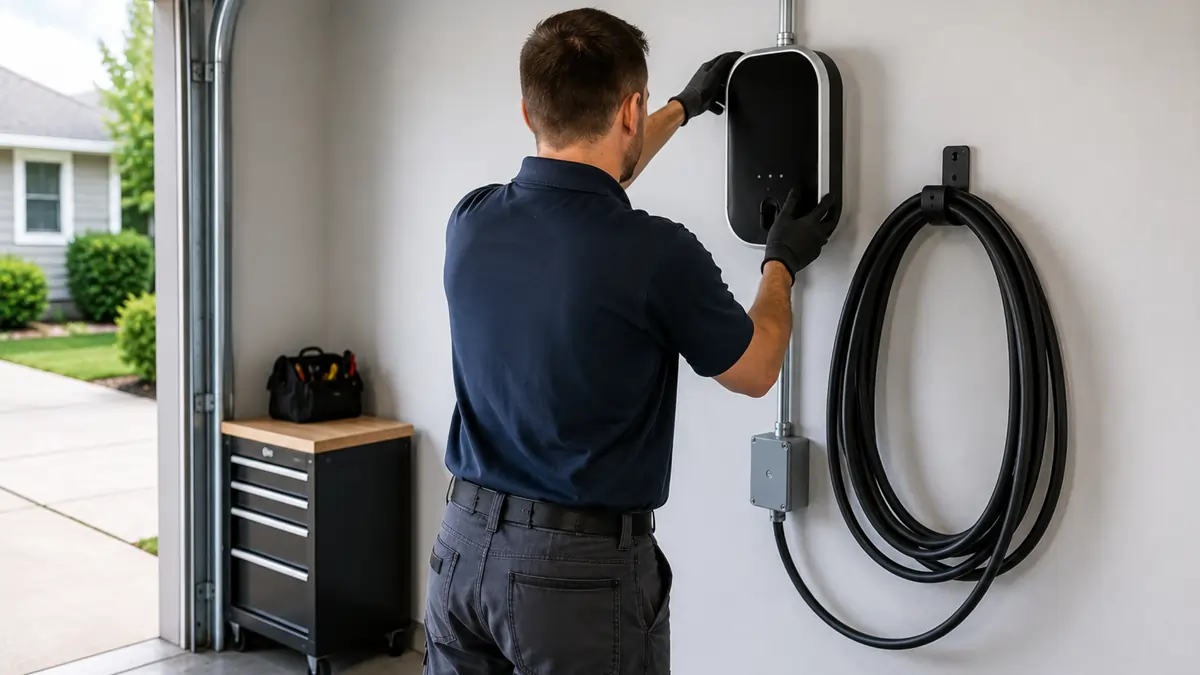 Install EV Charger KC Homes Jeremy Electrical July 2026