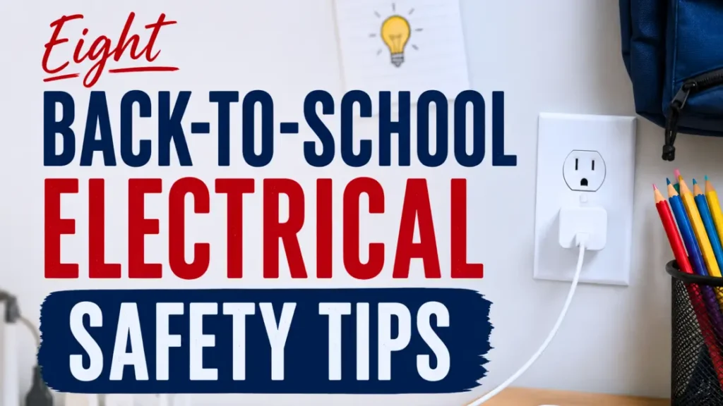 Jeremy Electrical Back To School Safety Electrical Tips