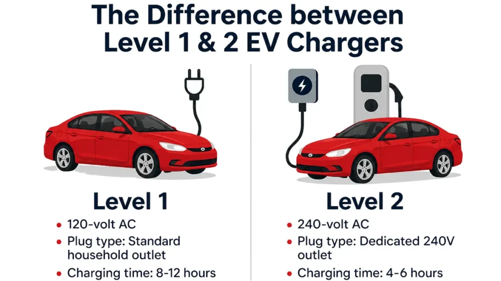 Level 1 Level 2 Ev Chargers, Jeremy Electrical