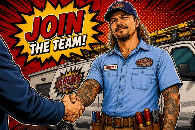 Join the Team at Jeremy Electrical