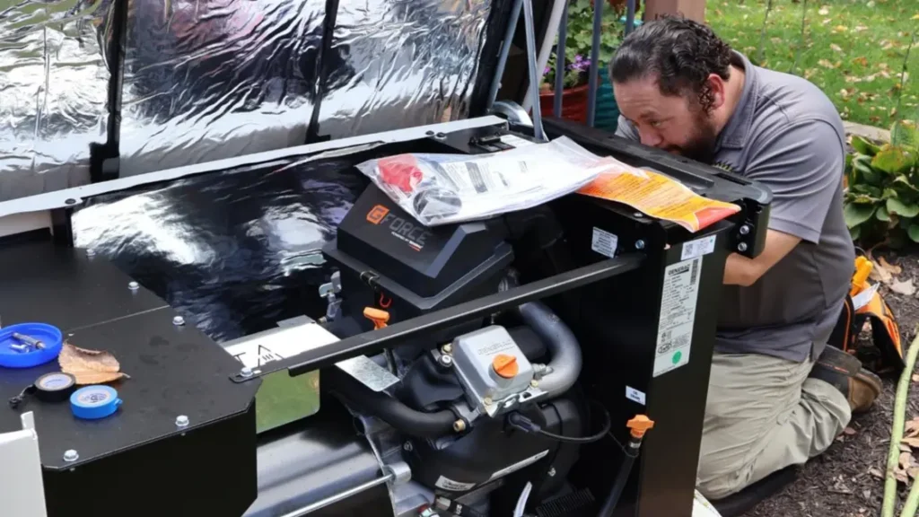 Jeremy Electrical Generator Installation